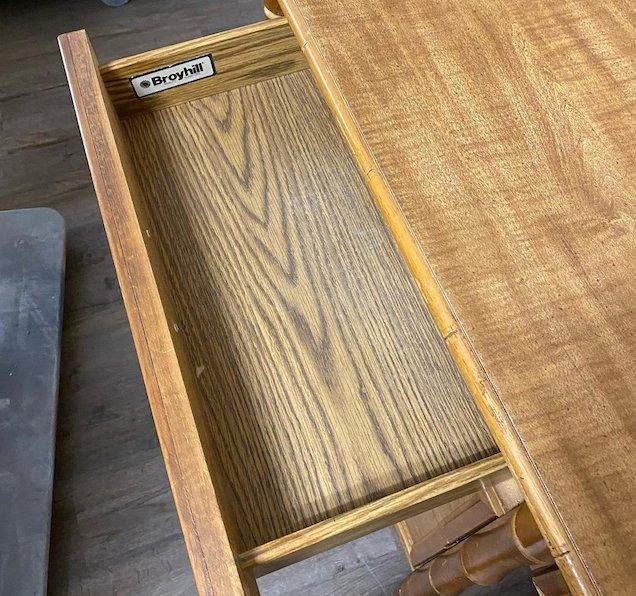 Vintage Broyhill Furniture Faux Bamboo Desk Available for Vintage Broyhill Furniture Faux Bamboo Desk Available for