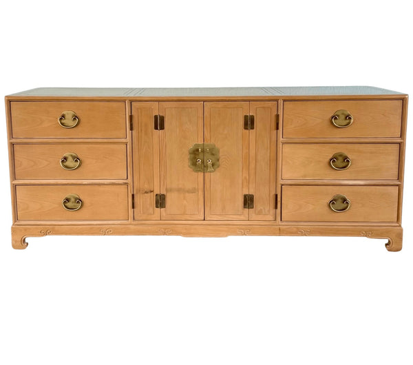 Century Furniture Sobota Collection Chinoiserie Style Credenza Available for Custom Lacquer - Hibiscus House