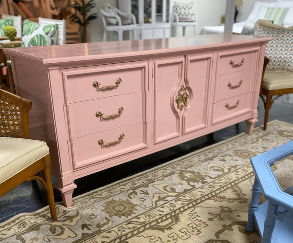 Century Furniture Sobota Collection Chinoiserie Style Credenza Available for Custom Lacquer - Hibiscus House