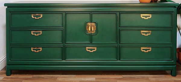 Vintage Thomasville Mystique Collection Credenza Available for Custom Lacquer! - Hibiscus House
