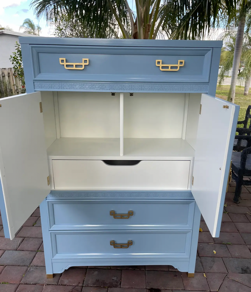 Vintage Henry Link Mandarin Collection Armoire Available for Custom Lacquer