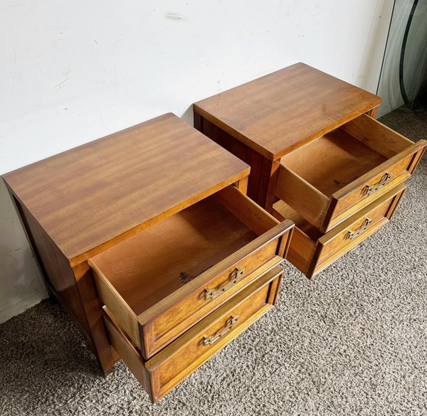 Vintage Henry Link Mandarin Collection Nightstand Pair Available for Custom Lacquer!