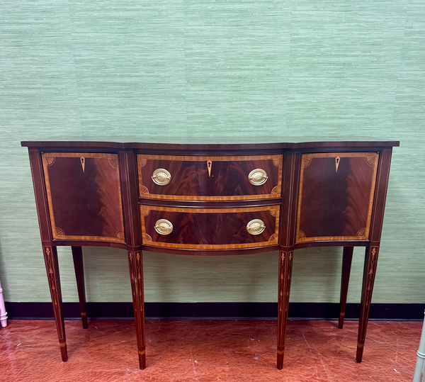 Gorgeous Council Craftsman Federal Style Hepplewhite Sideboard Available & Ready to Ship