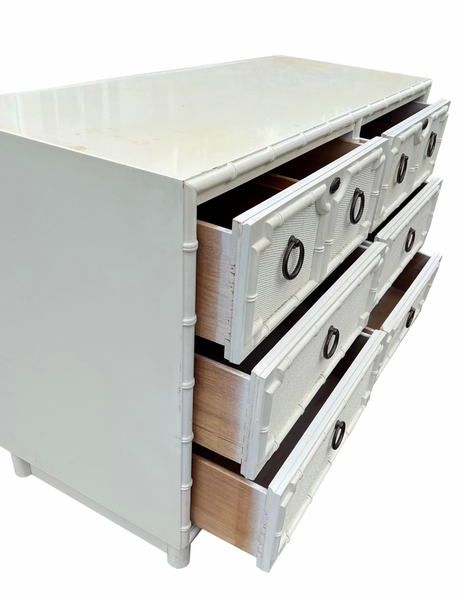 Vintage Drexel Omega Six-Drawer Dresser Available for Custom Lacquer!