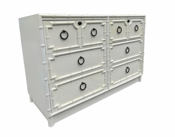 Vintage Drexel Omega Six-Drawer Dresser Available for Custom Lacquer!