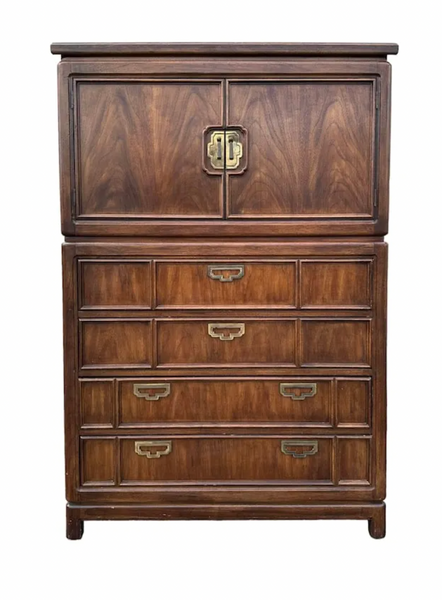 Vintage Thomasville Mystique Armoire Available for Custom Lacquer - Hibiscus House
