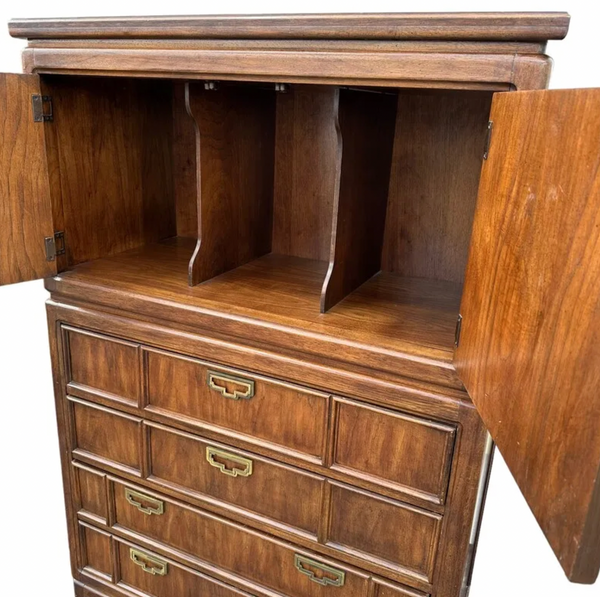 Vintage Thomasville Mystique Armoire Available for Custom Lacquer - Hibiscus House