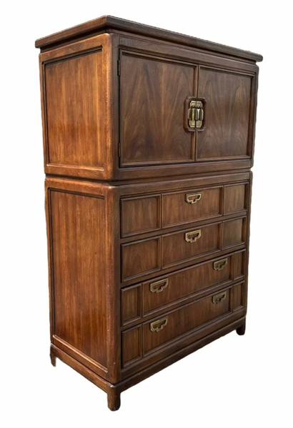 Vintage Thomasville Mystique Armoire Available for Custom Lacquer - Hibiscus House