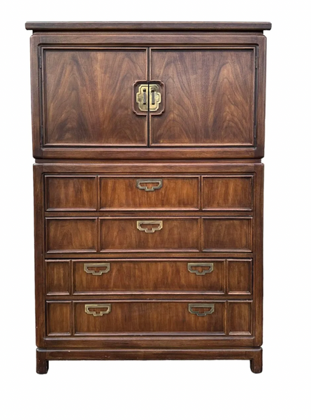 Vintage Thomasville Mystique Armoire Available for Custom Lacquer - Hibiscus House