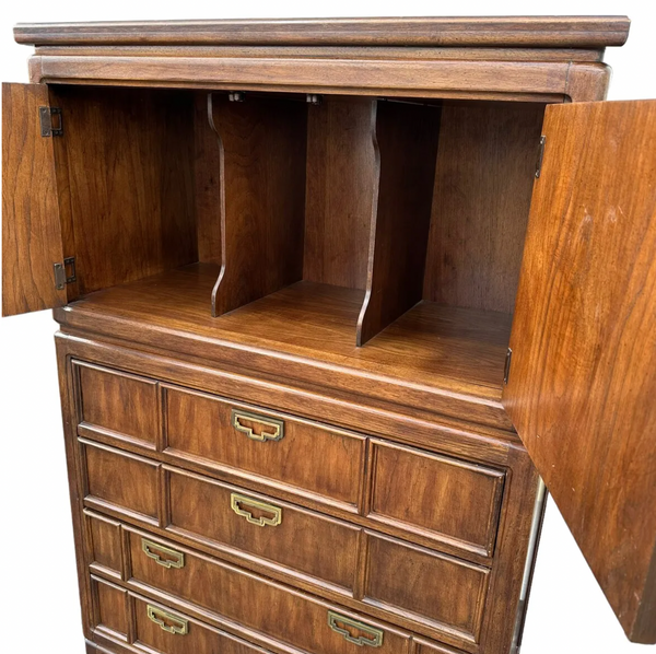 Vintage Thomasville Mystique Armoire Available for Custom Lacquer - Hibiscus House