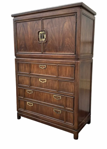 Vintage Thomasville Mystique Armoire Available for Custom Lacquer - Hibiscus House