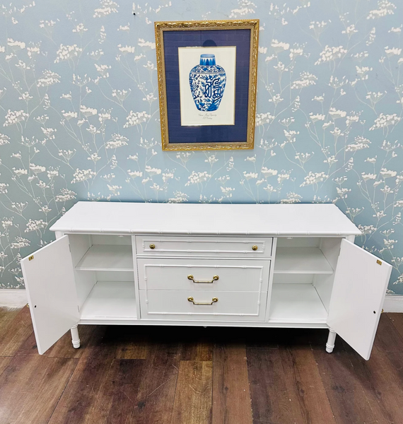 Vintage Thomasville Allegro Buffet Credenza Available for Custom Lacquer - Hibiscus House
