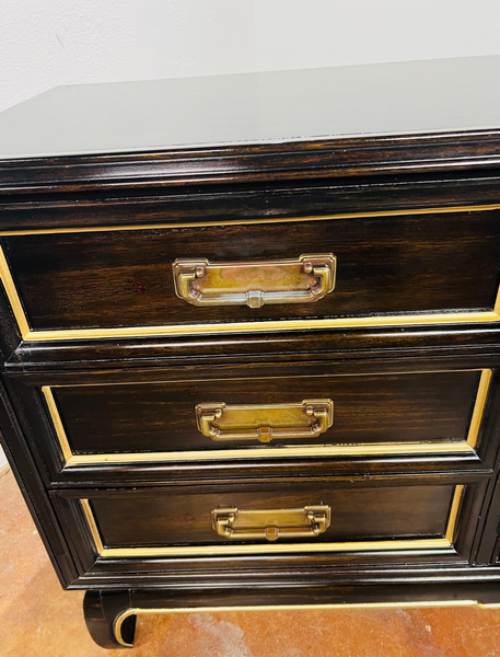 Vintage American of Martinsville Ming Chippendale Credenza Available for Custom Lacquer - Hibiscus House