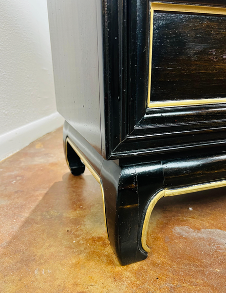 Vintage American of Martinsville Ming Chippendale Credenza Available for Custom Lacquer - Hibiscus House