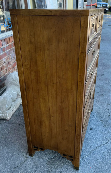 Vintage Dixie Shangrilah Tallboy Chest of Drawers Available for Custom Lacquer