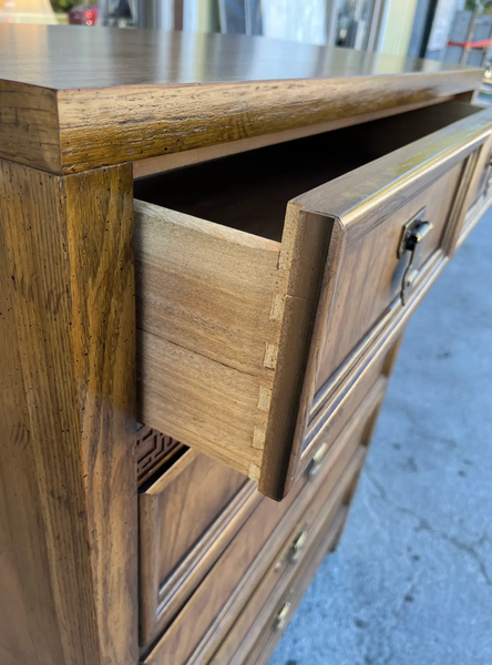 Vintage Dixie Shangrilah Tallboy Chest of Drawers Available for Custom Lacquer