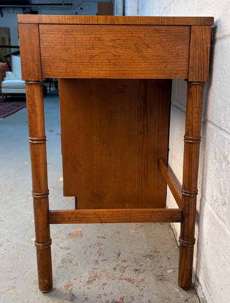 Vintage Dixie Furniture Co Campaign Style Writing Desk Available and Ready for Custom Lacquer