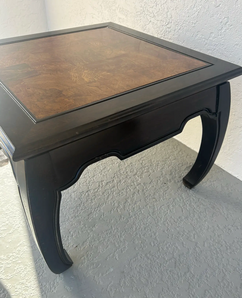 Vintage Ming Style End Table Pair Available for Custom Lacquer!