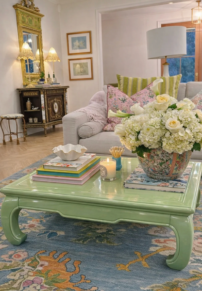 Vintage Thomasville Ming Style All-Wood Coffee Table Available for Custom Lacquer!