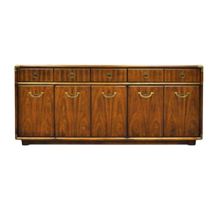 Drexel Accolade Campaign-Style Buffet/Sideboard Available for Custom Lacquer