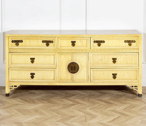Vintage Dixie Shangri La Mandarin Style Credenza Available for Custom Lacquer!