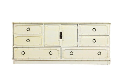 Vintage Drexel Omega Kennsington Collection Credenza Available for Custom Lacquer - Hibiscus House