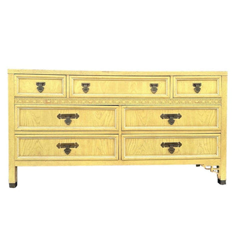 Vintage Dixie Shangri-La Seven Drawer Dresser Available for Custom Lacquer! - Hibiscus House