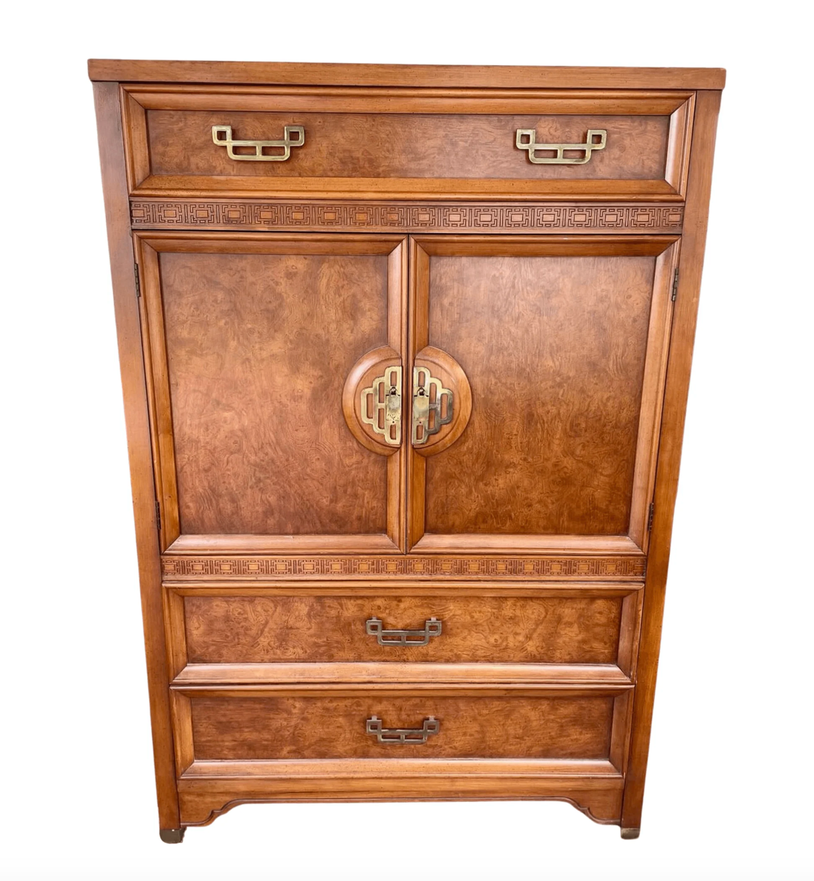 Vintage Henry Link Mandarin Collection Armoire Available for Custom Lacquer!