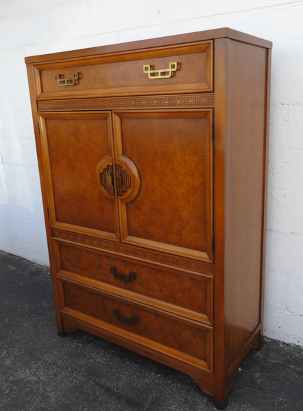 Vintage Henry Link Mandarin Collection Armoire Available for Custom Lacquer!