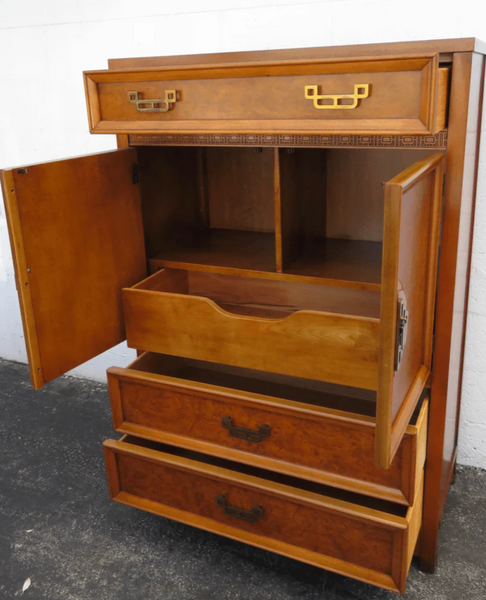 Vintage Henry Link Mandarin Collection Armoire Available for Custom Lacquer!