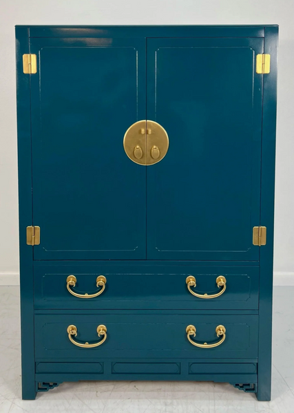 Vintage Henry Link Mandarin Collection Armoire Available for Custom Lacquer!