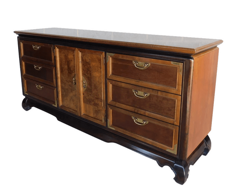 Vintage Broyhill Furniture Premier Ming Dynasty Credenza Available for Custom Lacquer!