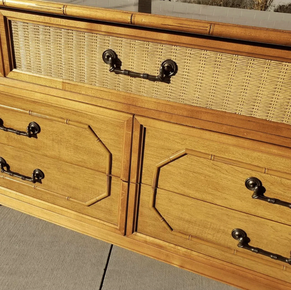 Vintage Broyhill Furniture Seven-Drawer Dresser Available to Customize!