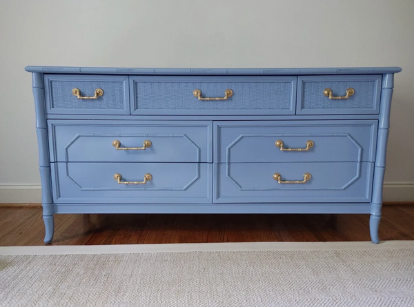 Vintage Broyhill Furniture Seven-Drawer Dresser Available to Customize!