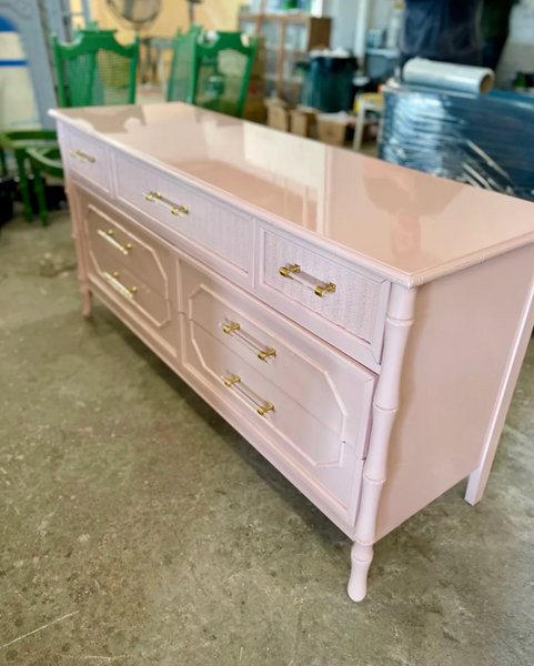 Vintage Broyhill Furniture Seven-Drawer Dresser Available to Customize!