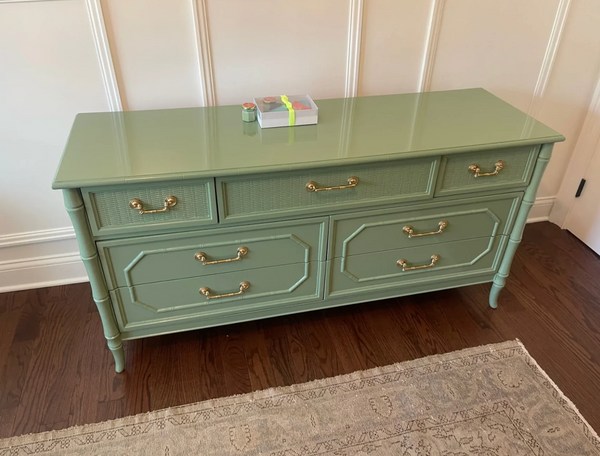 Vintage Broyhill Furniture Seven-Drawer Dresser Available to Customize!