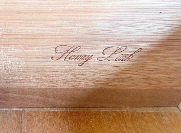 Henry Link Bali Hai Shutter Door Credenza Available for Custom Lacquer!