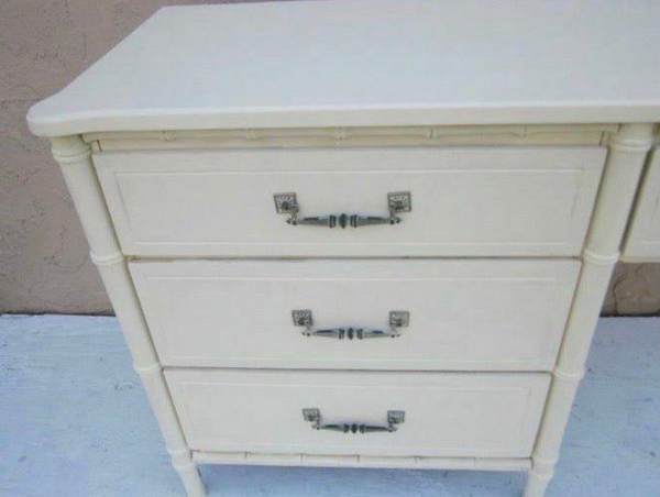 Vintage Classic Faux Bamboo Desk Available for Custom Lacquer!!
