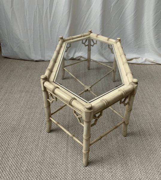 Vintage Thomasville Allegro Faux Bamboo Coffee Table Available for Custom Lacquer!