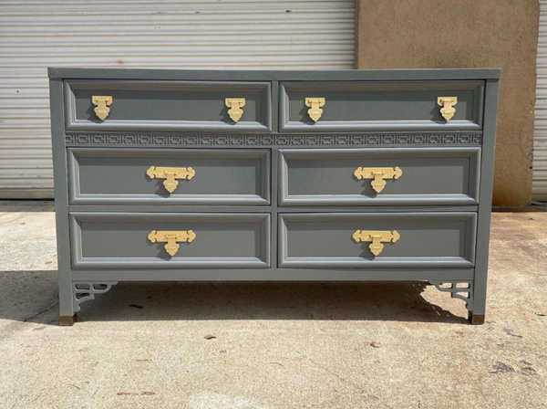 Dixie Shangrilah Six-Drawer Dresser Available for Custom Lacquer!