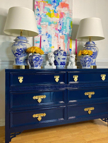Dixie Shangrilah Six-Drawer Dresser Available for Custom Lacquer!
