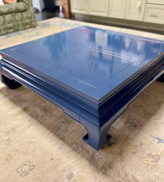 Gorgeous Vintage Ming Style All-Wood Coffee Table Available for Custom Lacquer!