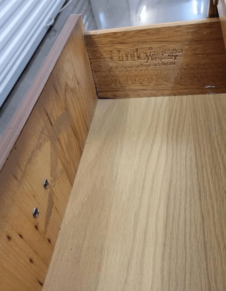 Vintage Thomasville Huntley Campaign Style Wood Dresser Available for Custom Lacquer!