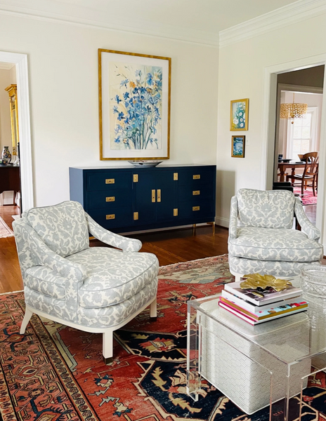 Vintage Thomasville Huntley Campaign Style Wood Dresser Available for Custom Lacquer!