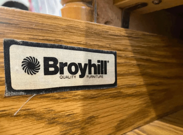 Vintage Pair of Broyhill Furniture Faux Bamboo Nightstands Available to Customize!