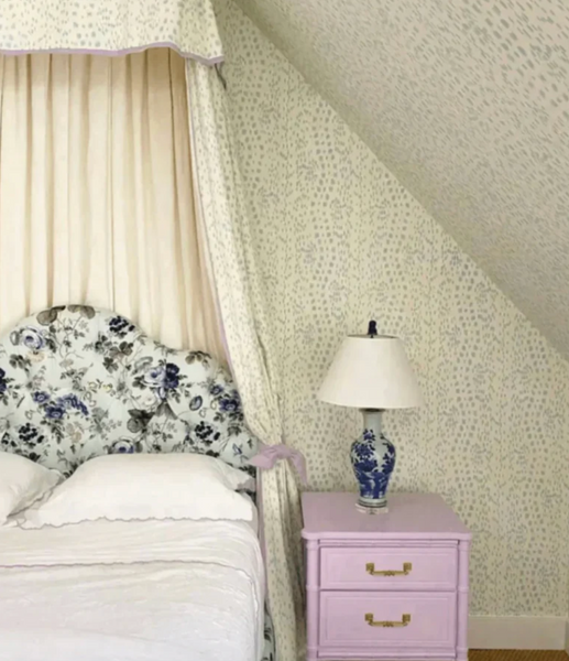 Classic Pair of Vintage Faux Bamboo Two-Drawer Nightstand Pair Available for Custom Lacquer!