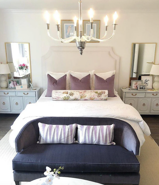 Vintage Broyhill Faux Bamboo Large Server Pair Available for Custom Lacquer!