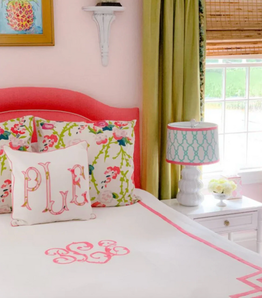 Thomasville Allegro Faux Bamboo Nightstand Pair with Fretwork Available to Customize!