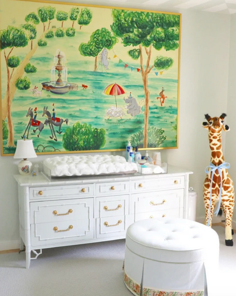 Vintage Thomasville Allegro Faux Bamboo Triple Dresser Available for Custom Lacquer!
