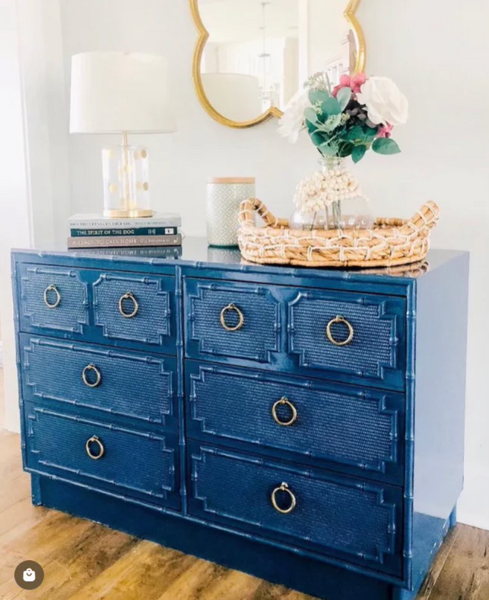 Vintage Drexel Omega Six-Drawer Dresser Available for Custom Lacquer!